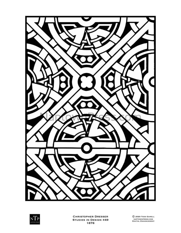 free printable art deco coloring pages