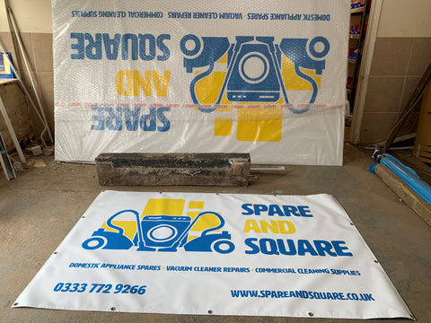 Spare and Square Signage