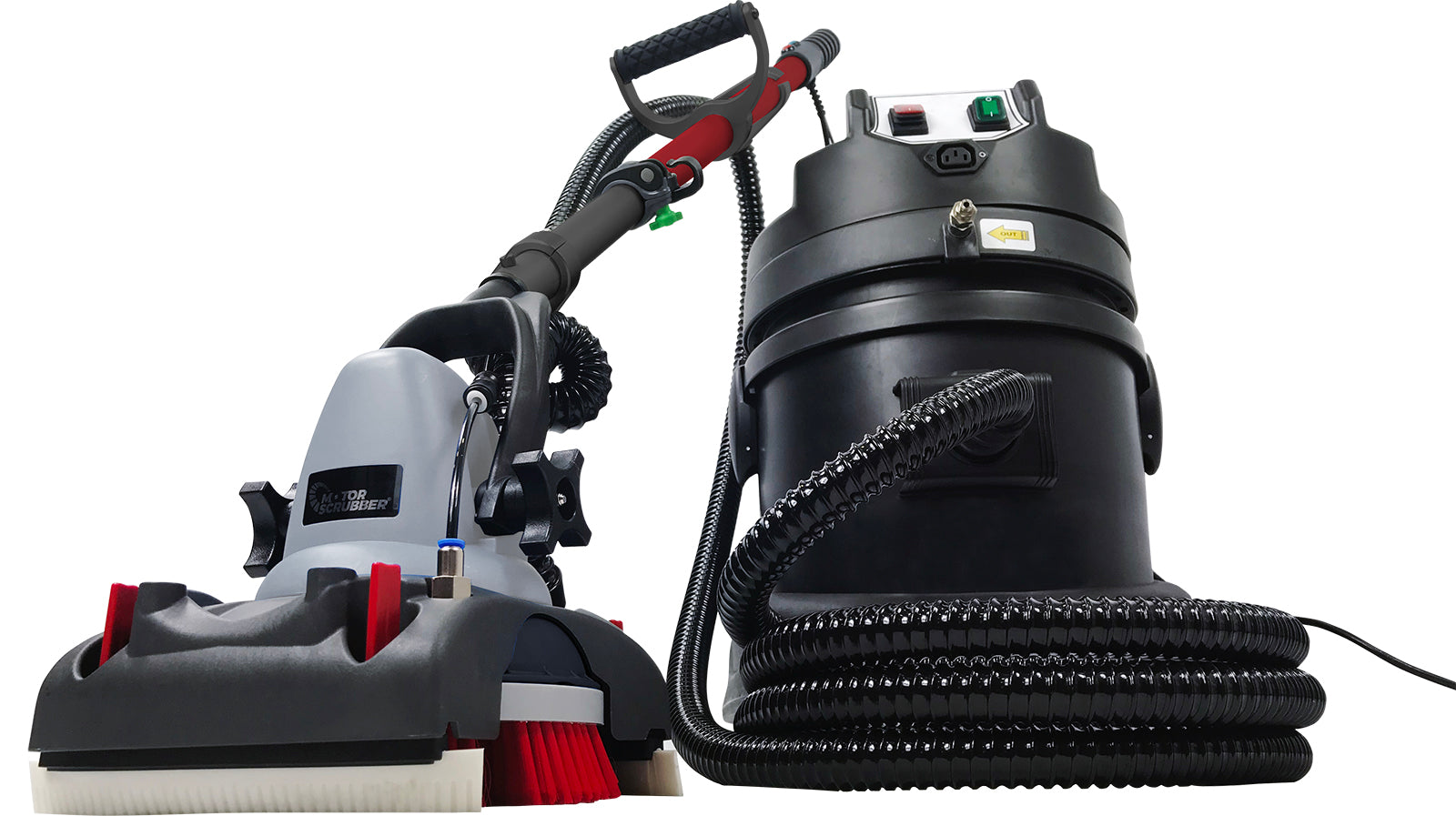 Motor Scrubber With Suction Kit