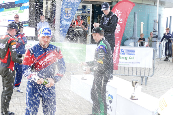 James Williams Rallying Podium Finish