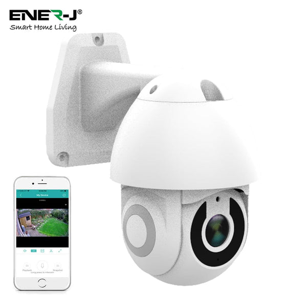 Smart Wifi IP Outdoor Dome Camera IP65 - 1080P HD - 5 x Zoom - Night Vision 0