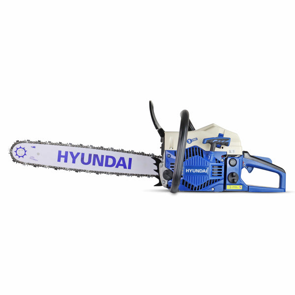 Hyundai 62cc 20” Petrol Chainsaw 2-Stroke Easy Start - HYC6200X 2