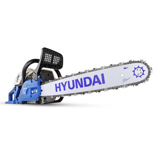 Hyundai 62cc 20” Petrol Chainsaw 2-Stroke Easy Start - HYC6200X 0