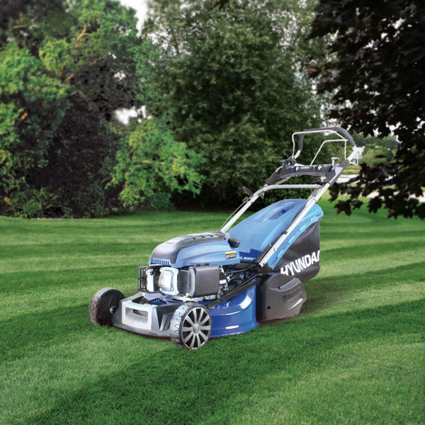 Hyundai 48cm 139cc Self-Propelled Petrol Roller Lawnmower - HYM480SPR 14