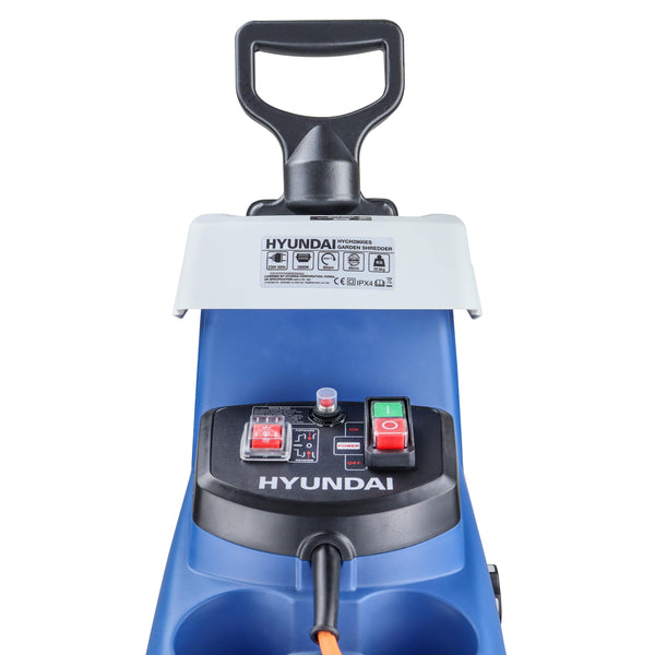 Hyundai Electric Quiet Garden Shredder 2800w - HYCH2800ES 1