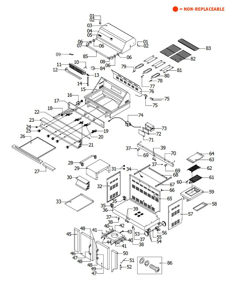 Replacement Parts for JennAir 720-0511