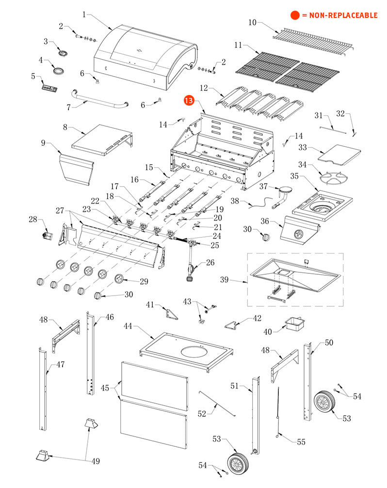 Replacement Parts for Nexgrill 720-0888A