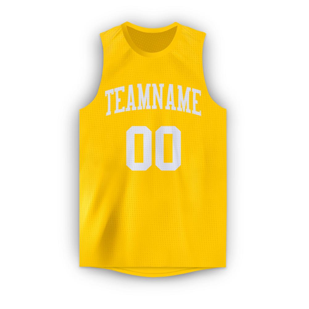 white and gold basketball jersey