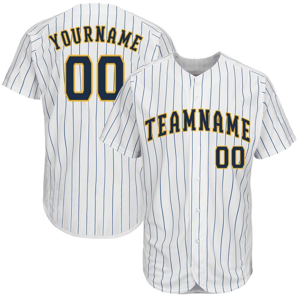 gold baseball jersey