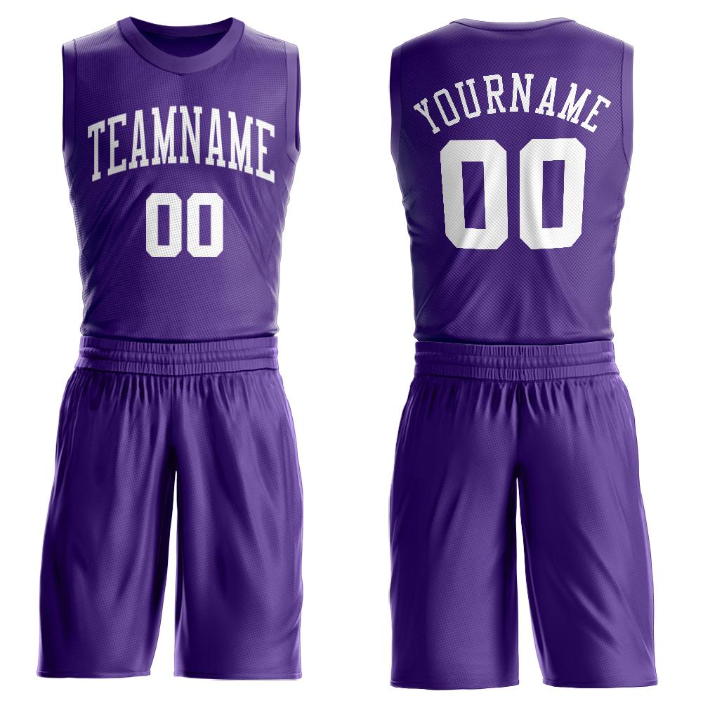 purple white jersey