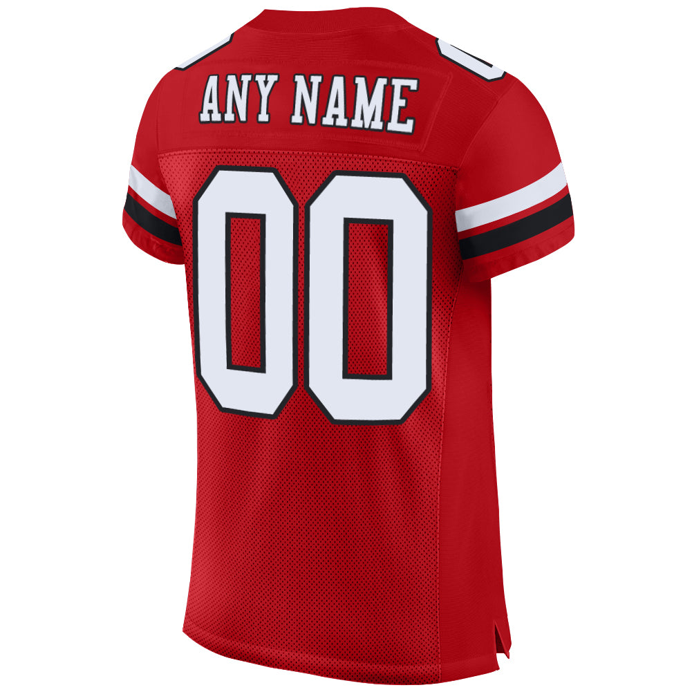 red white football jersey