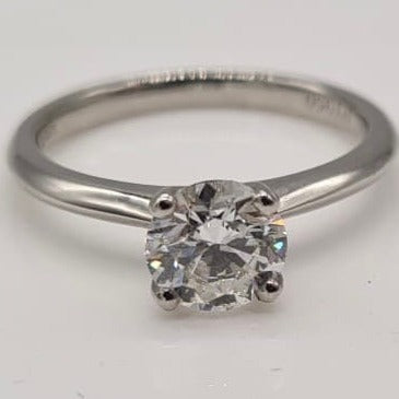 Solitaire Brilliant Cut Diamond Ring - GIA Certificated