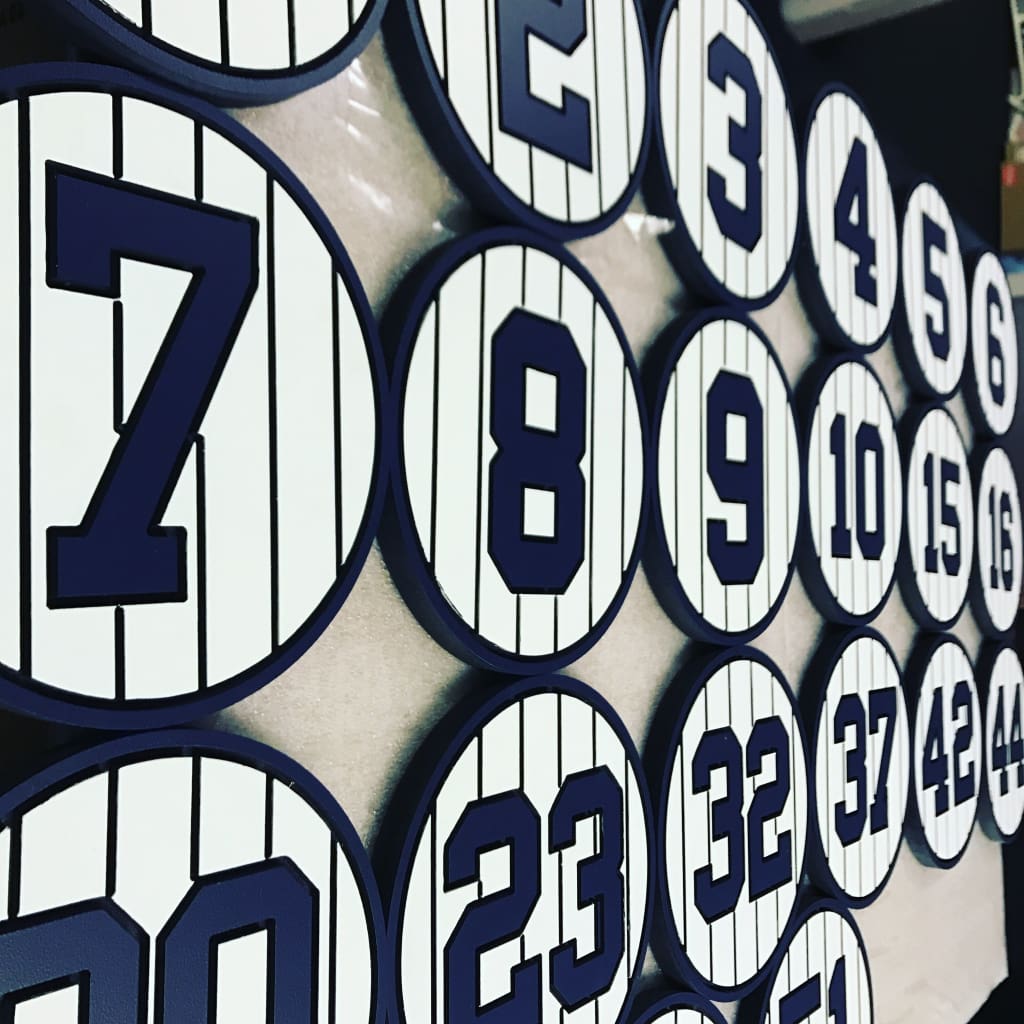 new york yankees retired jersey numbers