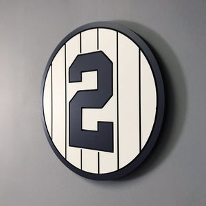 Ny Baseball Retired Number Plaques New York Fan Cave Baseball Monument Park Retired Number Signs Addicted Furnishings