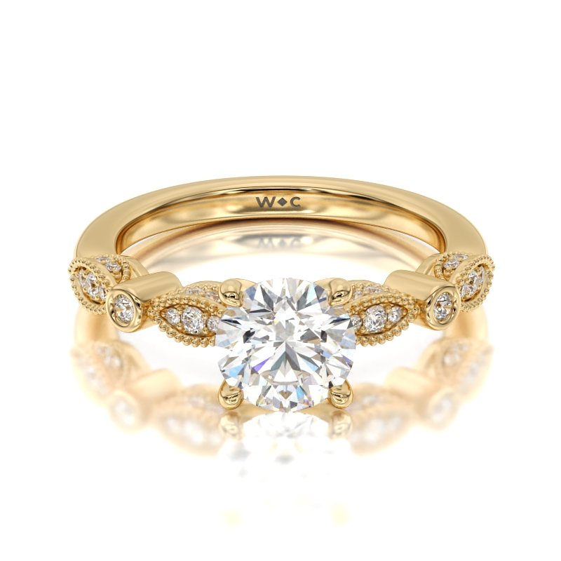 Vintage Art Deco Solitaire Ring