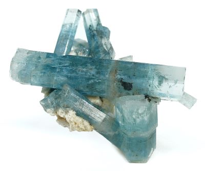 Aquamarine Crystal hexagonal crystal structure