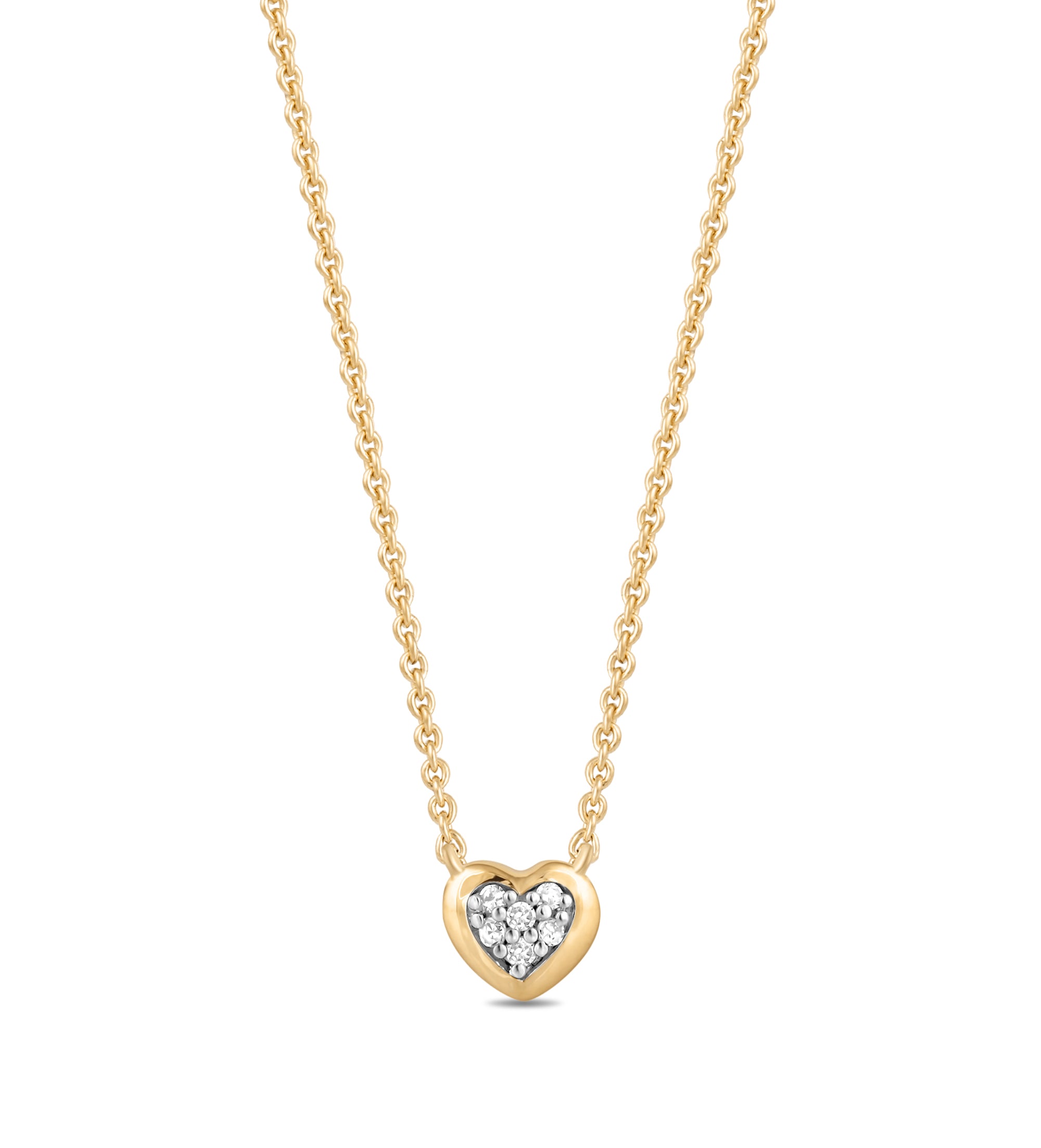 Elements Mini Heart Diamond Necklace