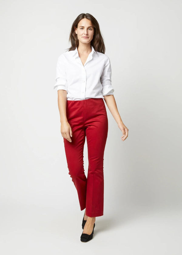 FAYE FLARE CROPPED PANT - Roan