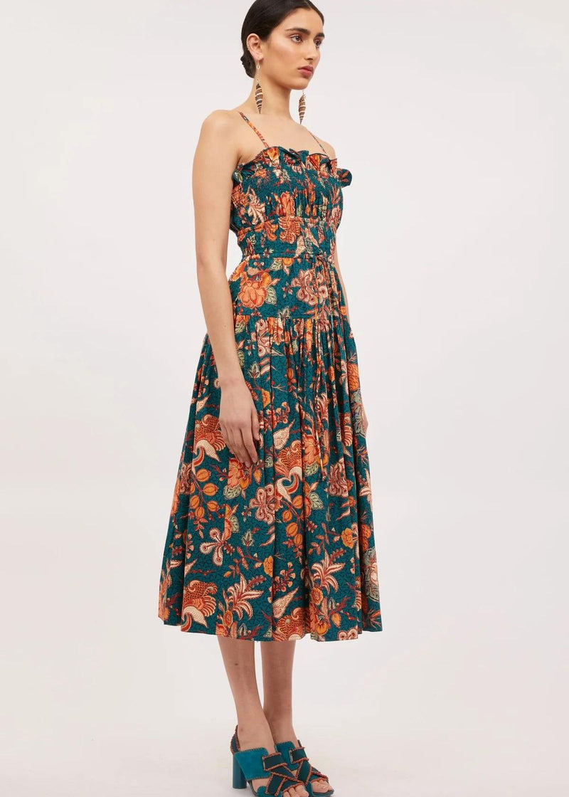 ULLA JOHNSON Lisbet Dress - Delphinium – Carriage House