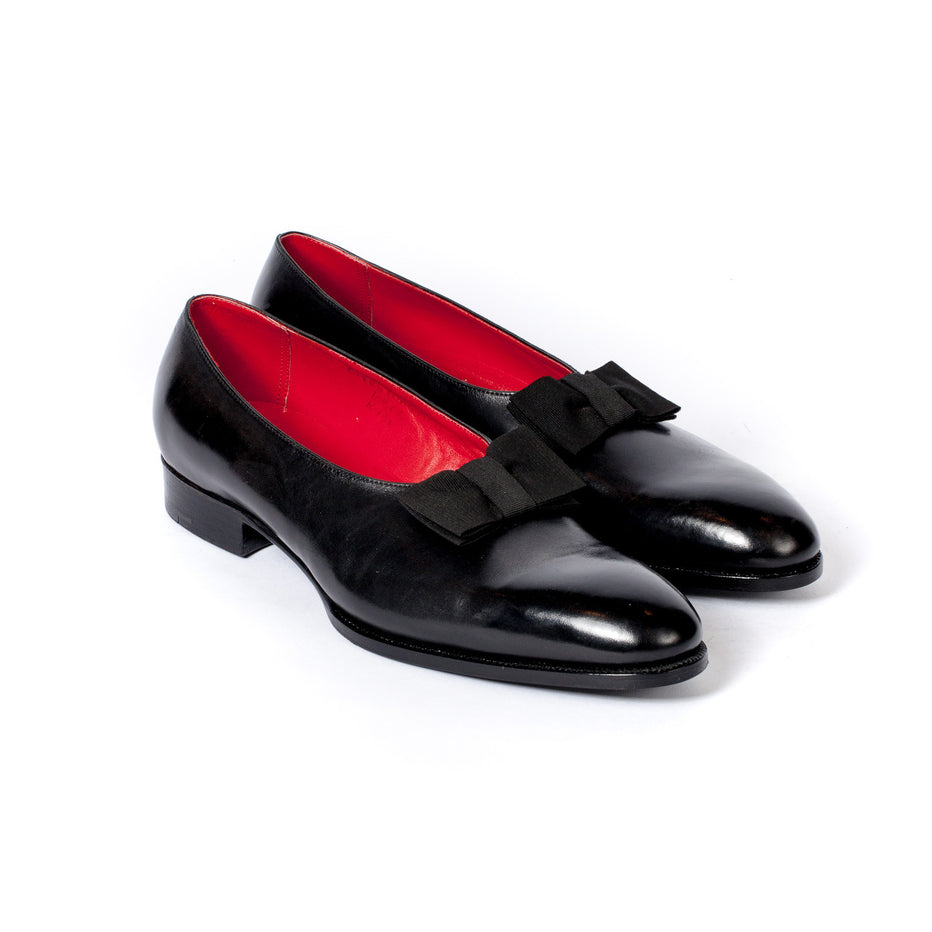 calfskin opera pumps