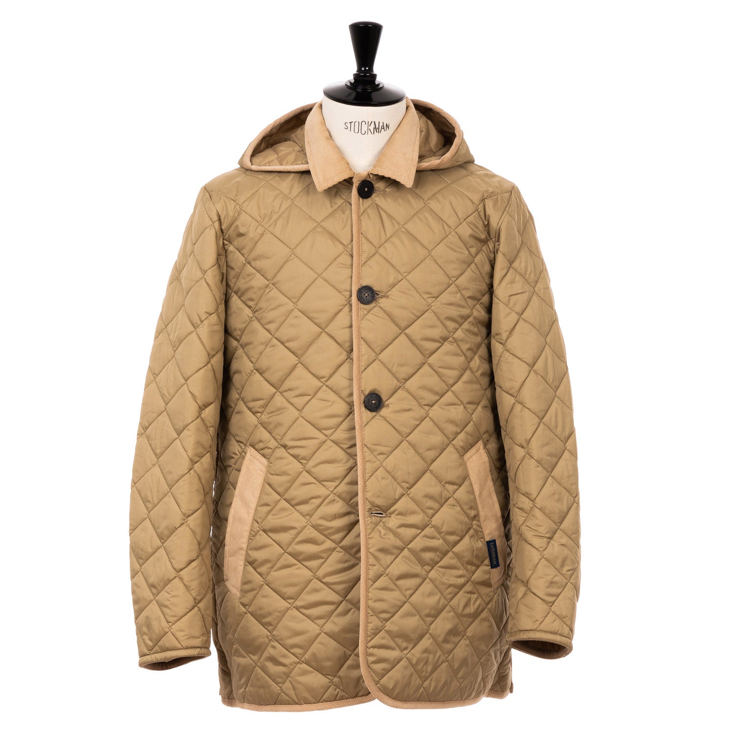 LAVENHAM Quilting Round Collar Coat - agedor.ma