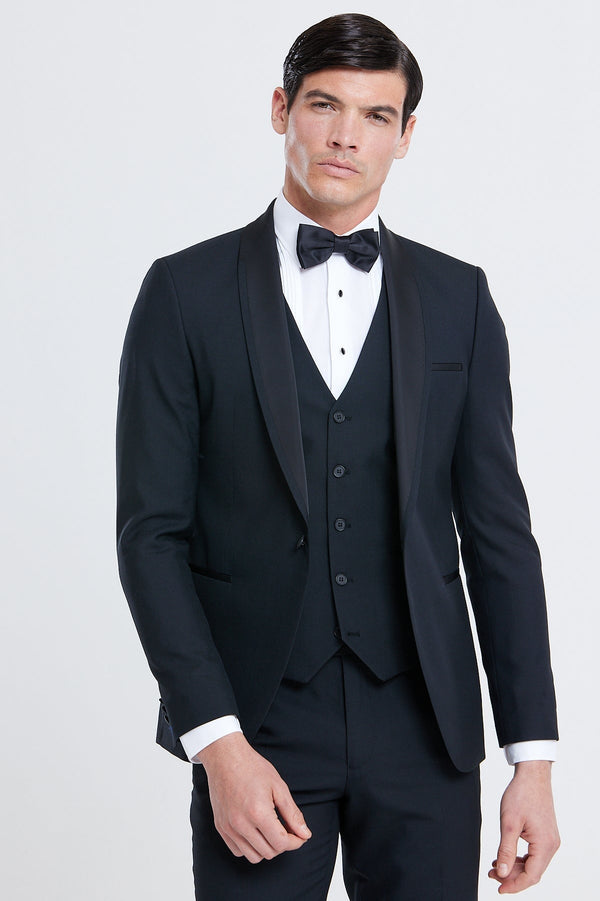 Black Tuxedo Wedding Suit | Black Tie Suits | Patrick Bourke Menswear -  Patrick Bourke Premium Menswear