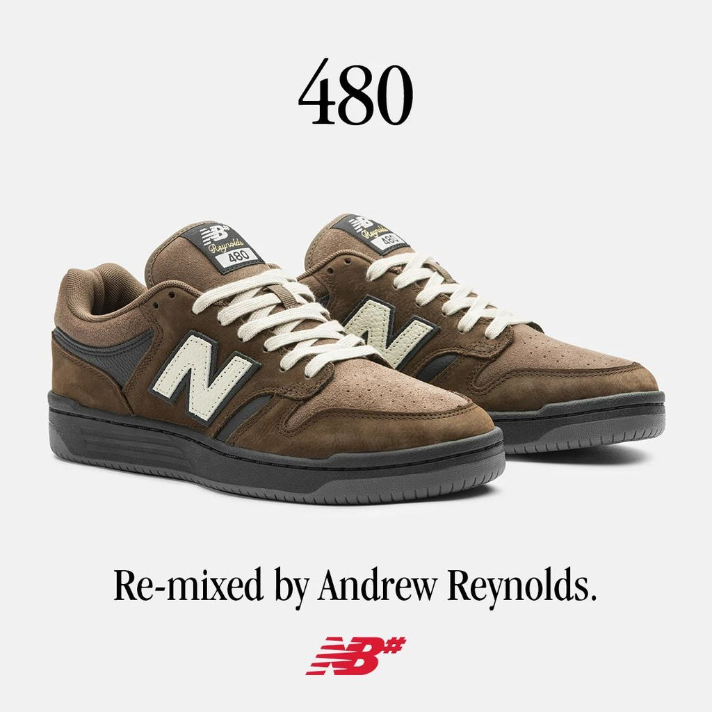 La New Balance 480 BOS pour Andrew Reynolds chez ARROW & BEAST