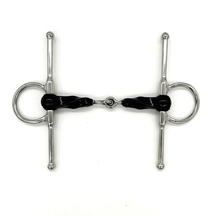 AJR Rubber Twisted Full Cheek Bit