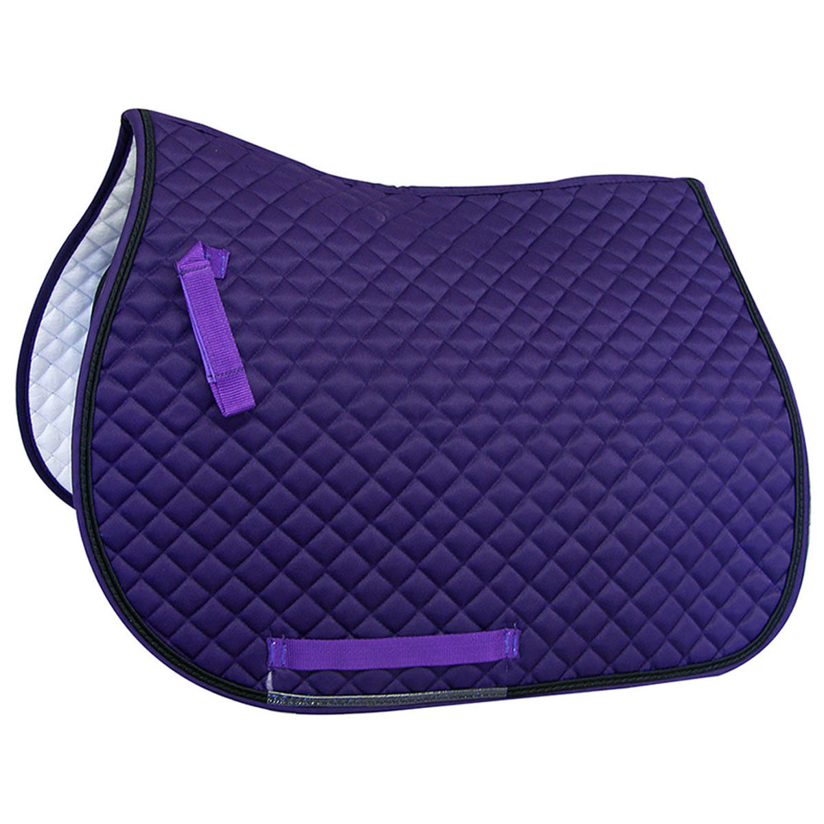 Tough 1 EquiRoyal Square Quilted Cotton Comfort English Saddle Pad