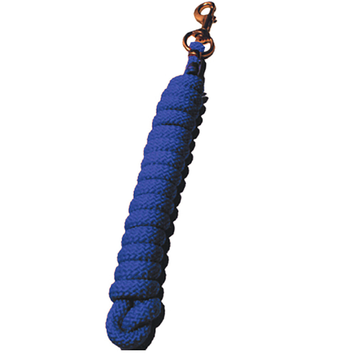 Intrepid Cotton Lead Rope with Snap - Blue