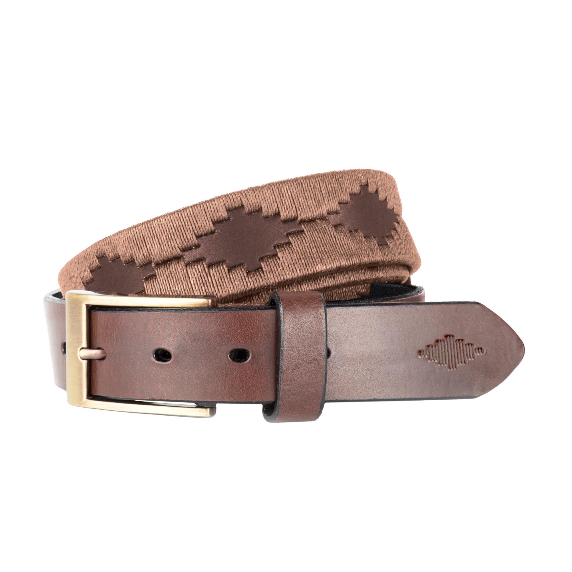 pampeano Skinny 'Multi'  Premium Leather Skinny Polo Belt