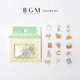 Bgm Flake Stickers Masking Tape Material Picnic 45 Stickers Includ Gute Gouter