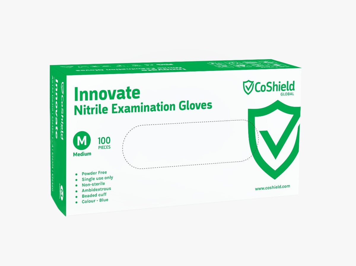 Innovate Nitrile Examination Gloves Online | Coshield Global