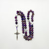 Purple Jasper and Howlite Rosary