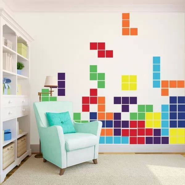 Stickers muraux Tetris