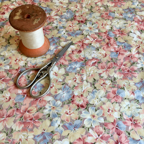 Green Ditsy Floral Cotton Fabric 1.65m – rebeccaelizabeth
