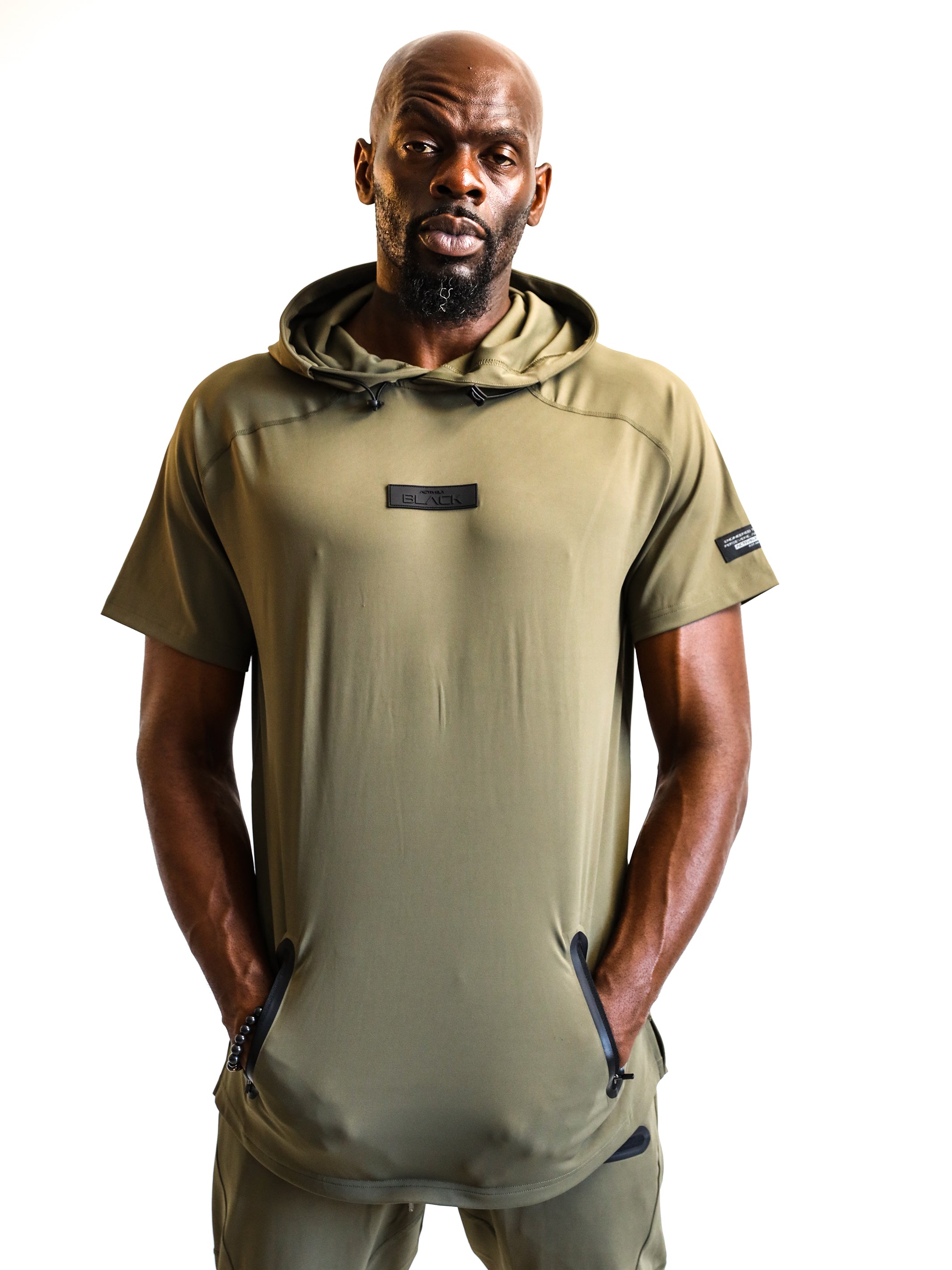 Men's Cozy Short Sleeve Hoodie