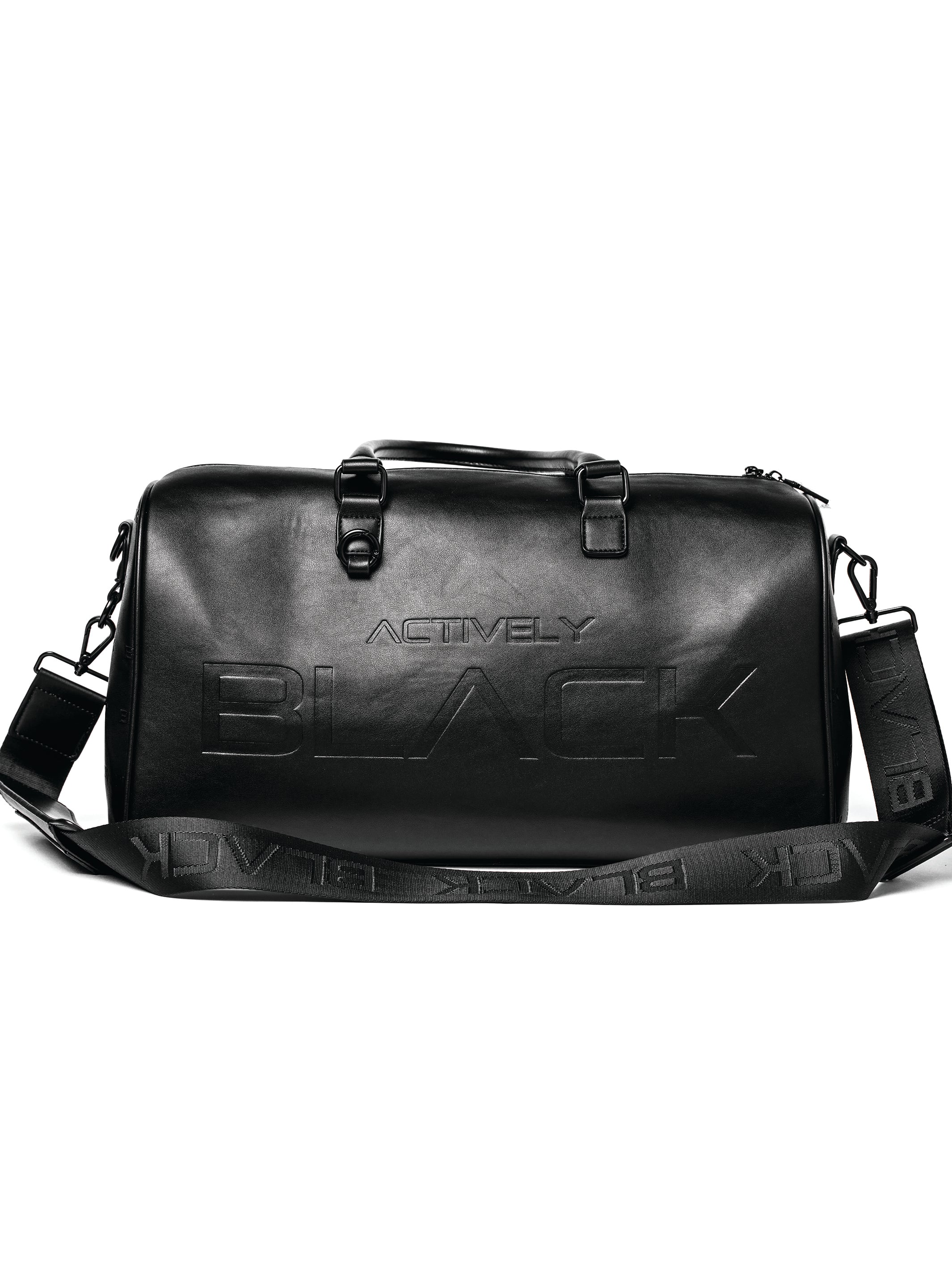 Actively Black Luxe Weekender Bag - Actively Black Athleisure Wear product image