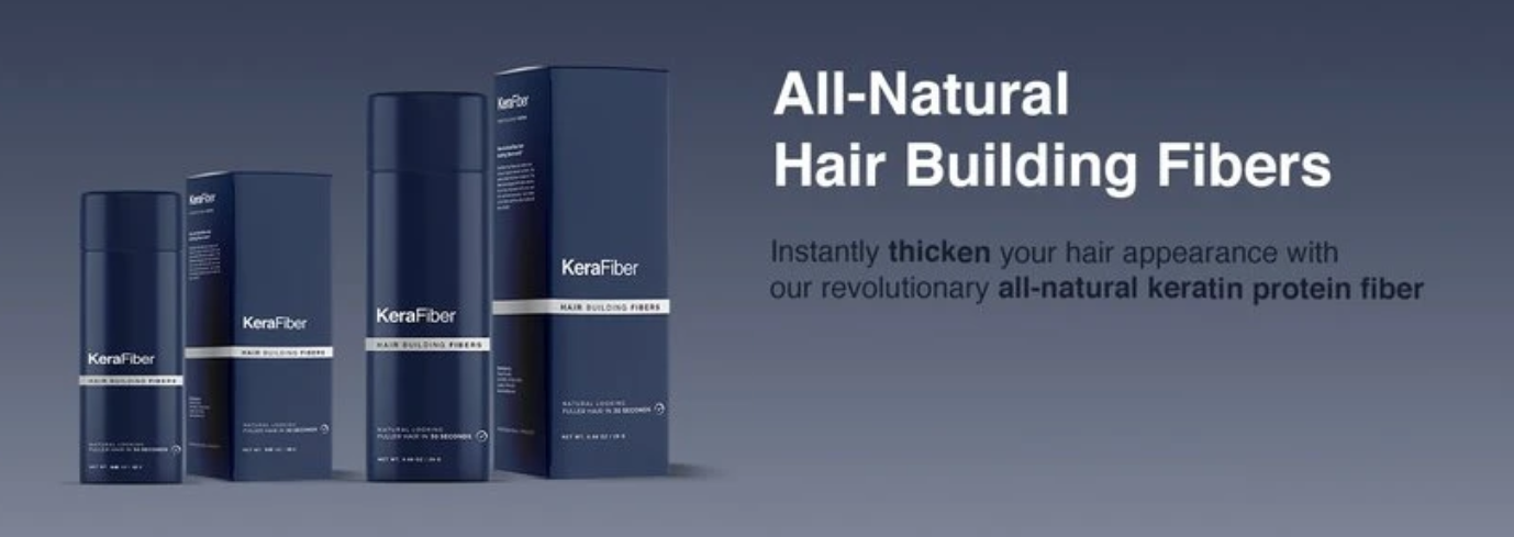 KeraFIber, a hair thickening for thinning hair