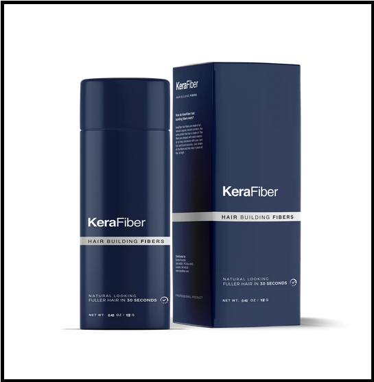 KeraFiber a hair thickening fiber helps improve balding hair