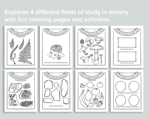 Botany Coloring Pages – Mornings Together