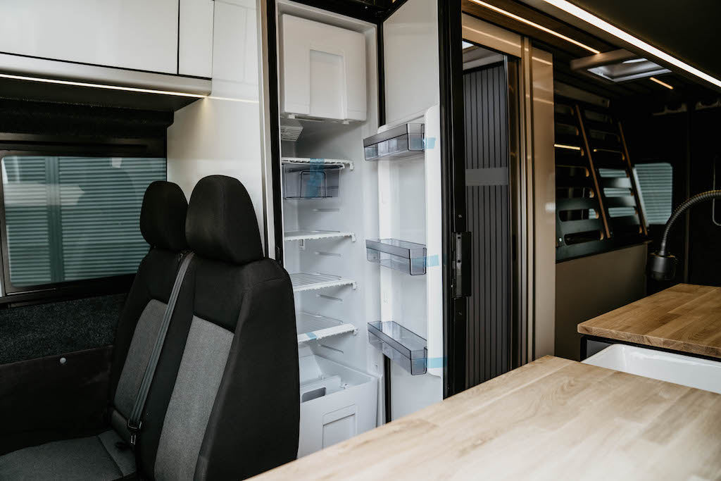 Crafter Kitchen in a Campervan Conversion