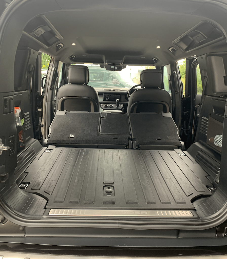 New Land Rover Defender rear seat conversion – Sterling Automotive