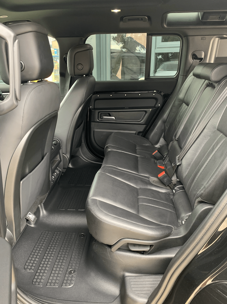 Land Rover Commercial Seat Upgrade