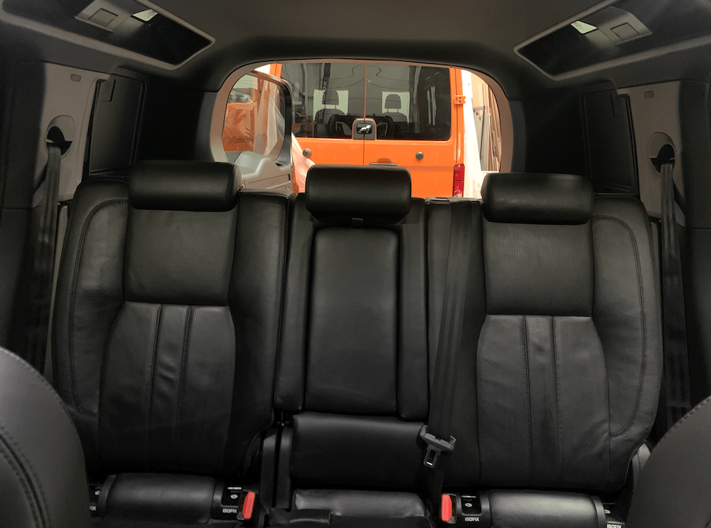 Defender 110 Commercial Seat Upgrade