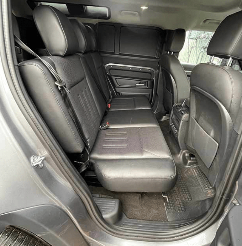 Land Rover Discovery Commercial Rear Seats Conversion