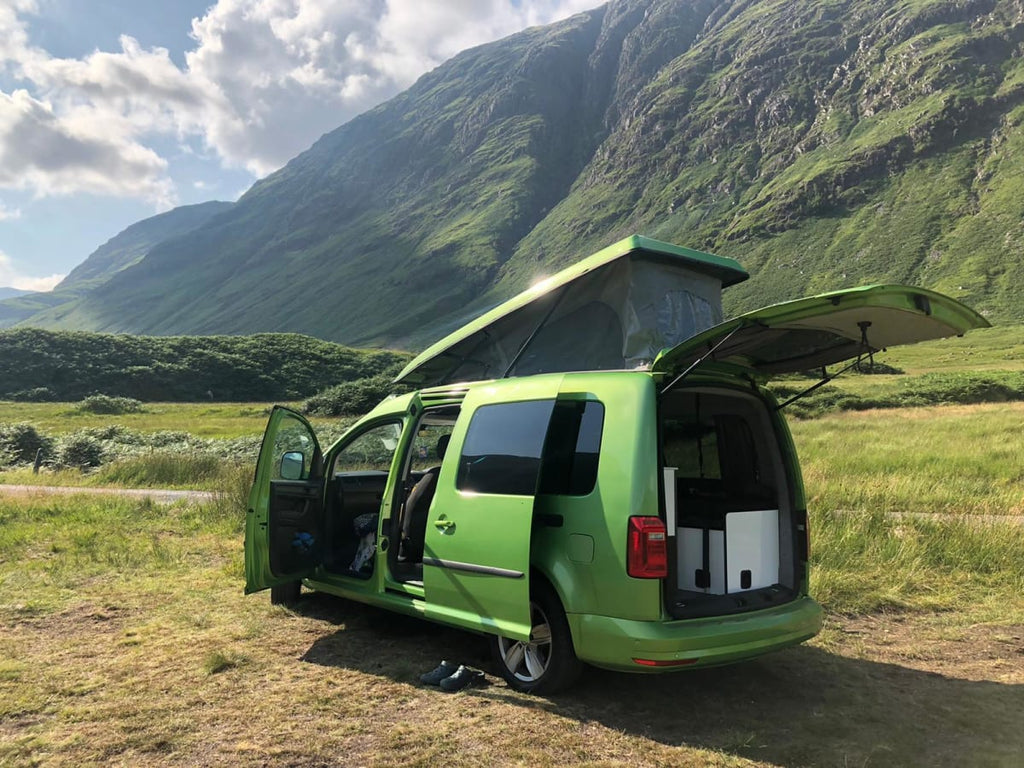 VW Caddy Pop top roof