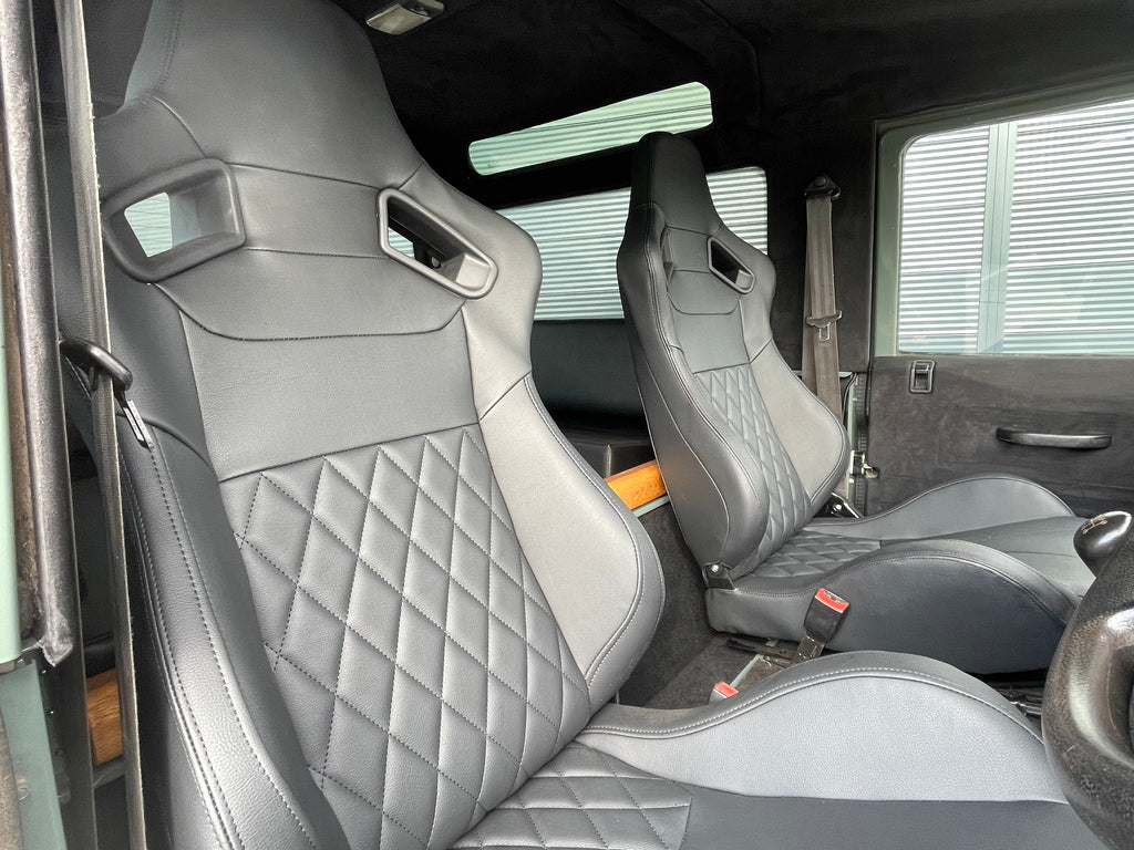 Land Rover Defender interior restoration