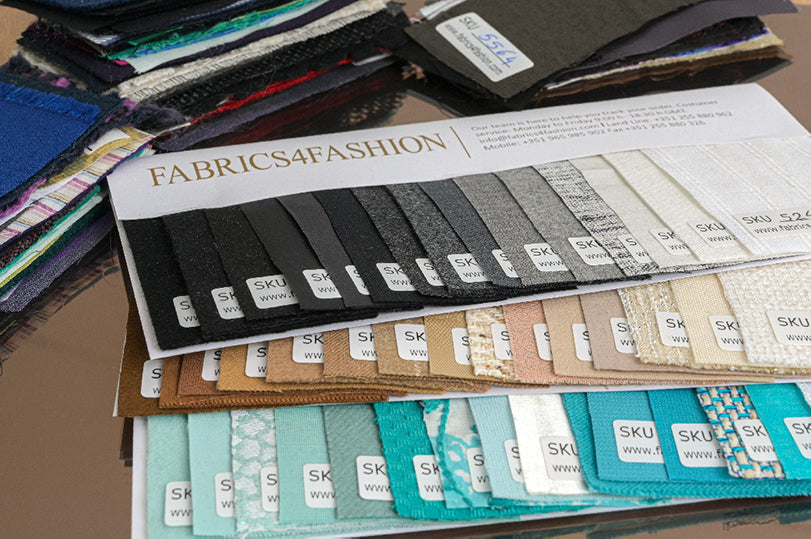 SAMPLES ARE APPROXIMATELY 10CM X 5CM. ALLOW TO CHECK THE PROPERTIES AND THE COLOUR BEFORE PLACING YOUR FABRIC ORDER.