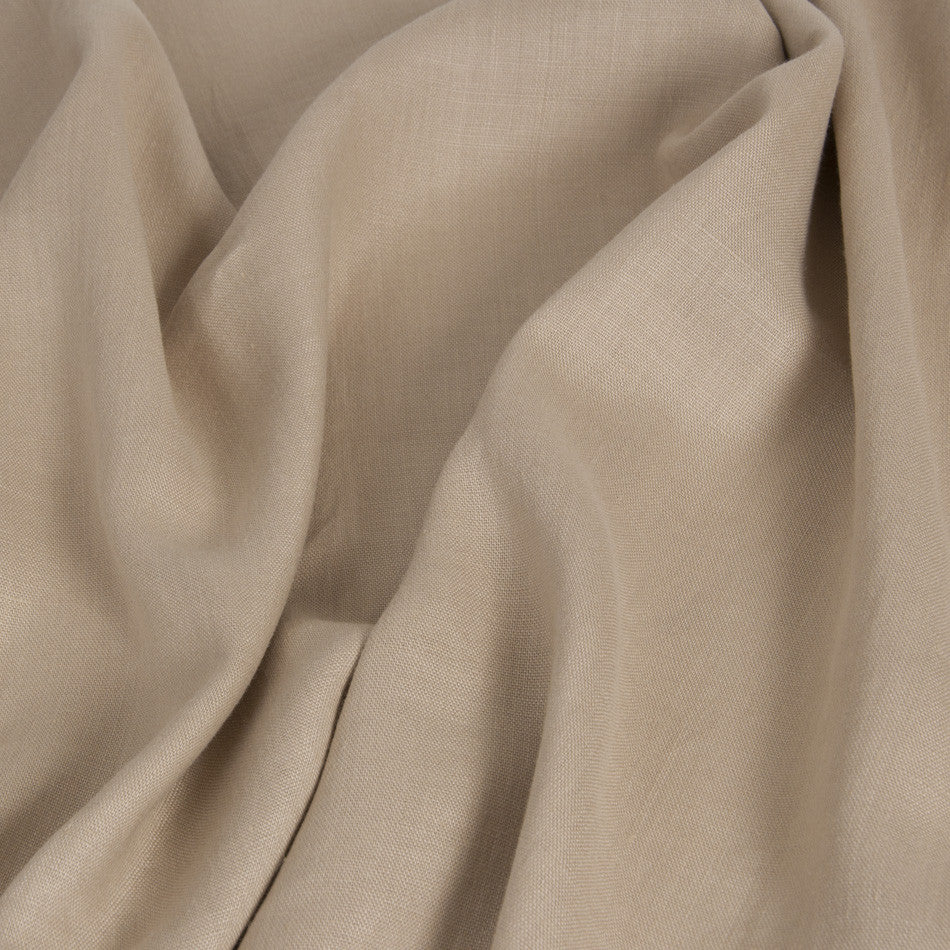 White Linen Blend Fabric 99946